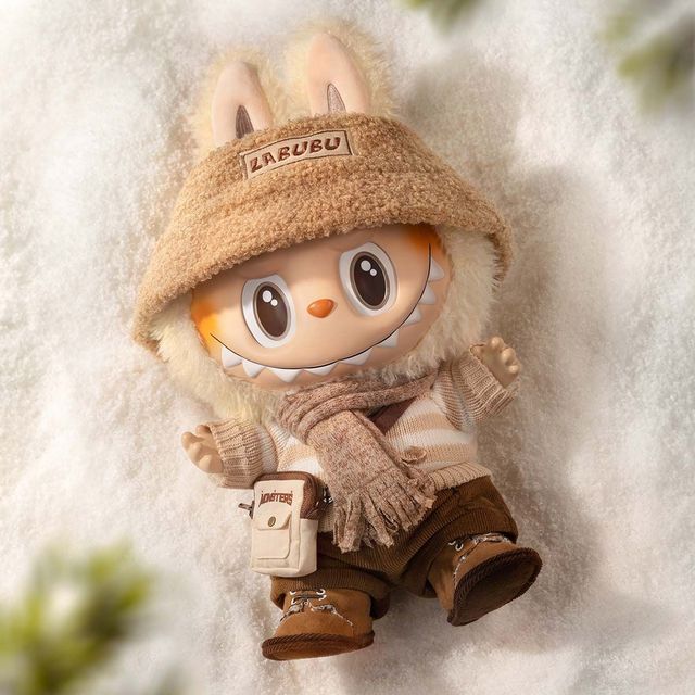 Labubu The Monsters: DRESS BE LATTE Plush Doll