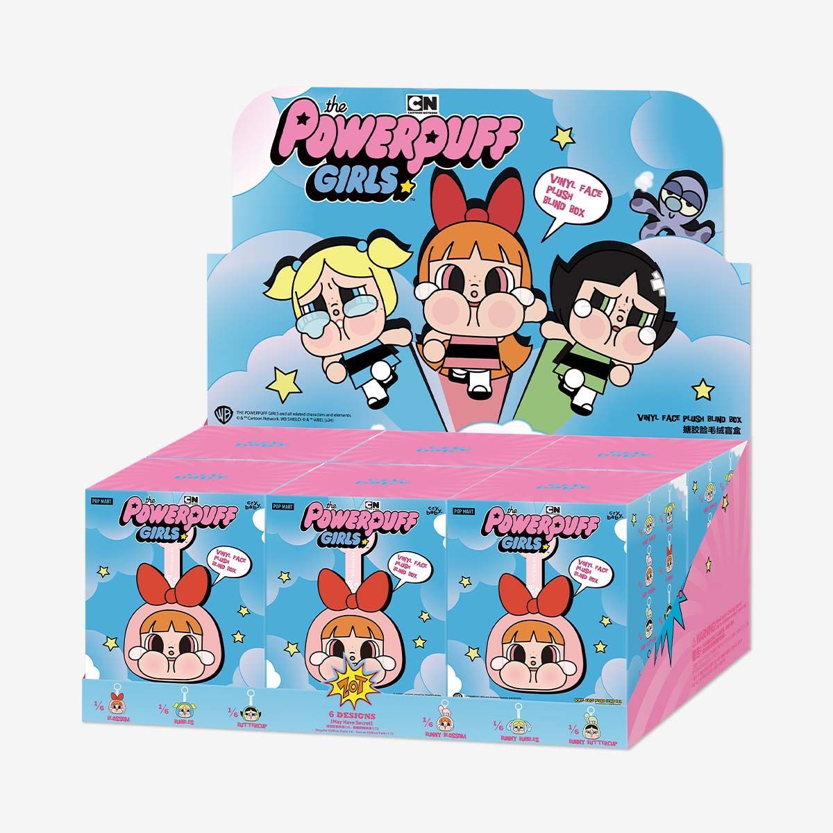 CRYBABY × Powerpuff Girls Series- Plush Pendant Blind Box