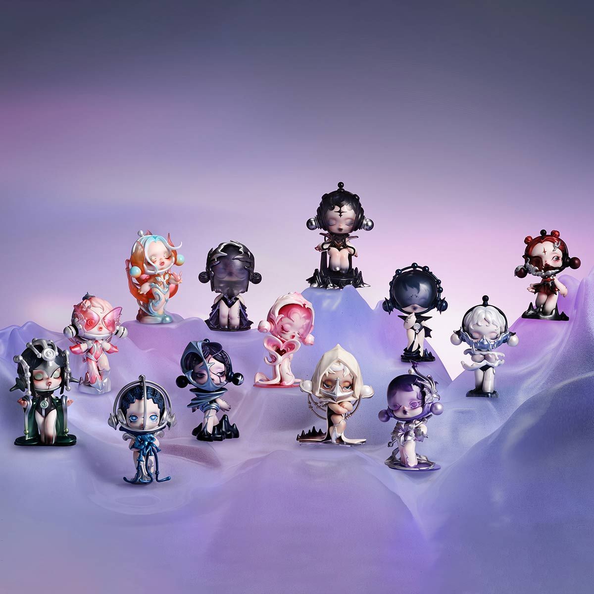 Skullpanda - Sound Series Figures