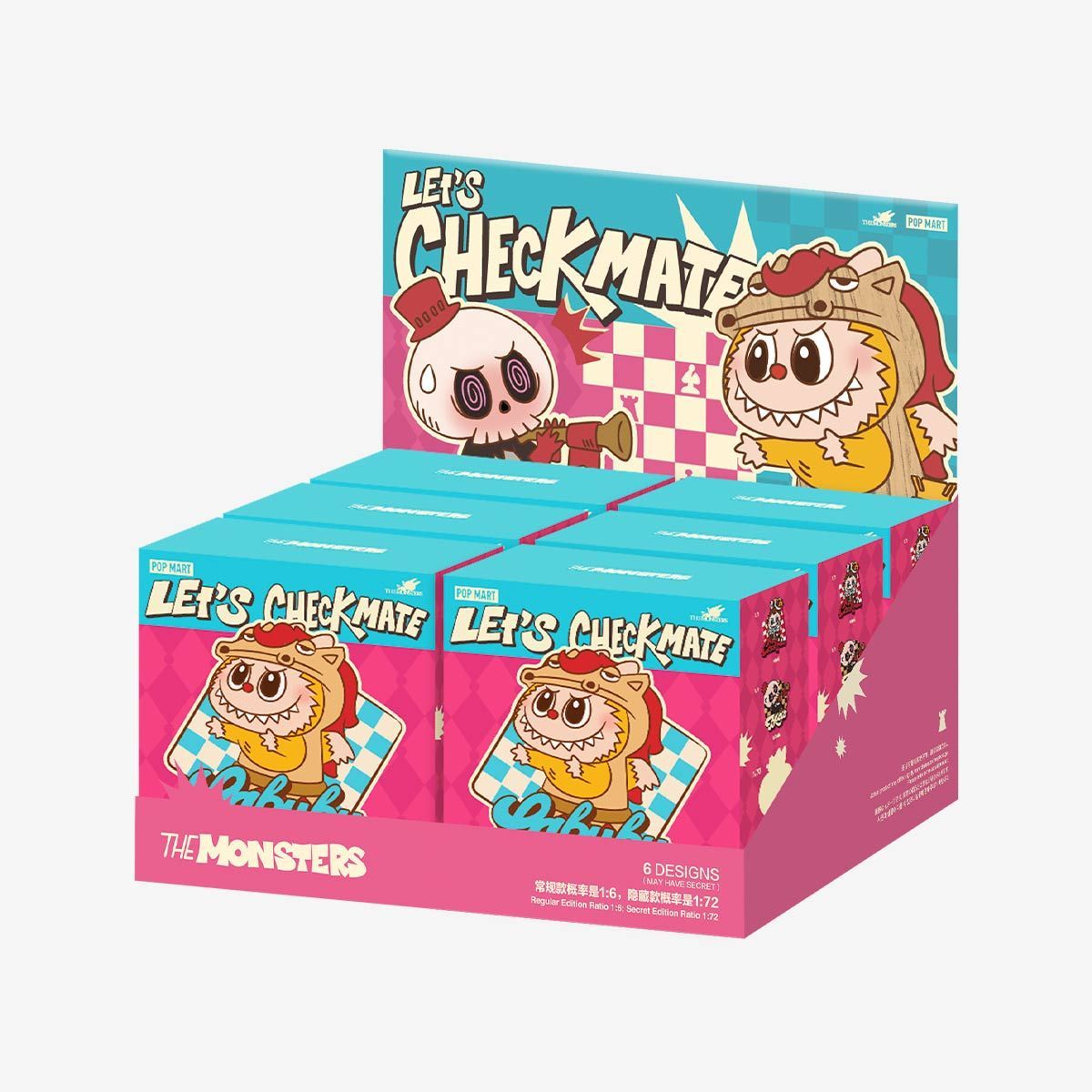 labubu  checkmate magnet