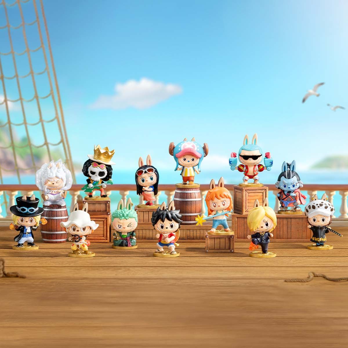 Labubu THE MONSTERS × One Piece