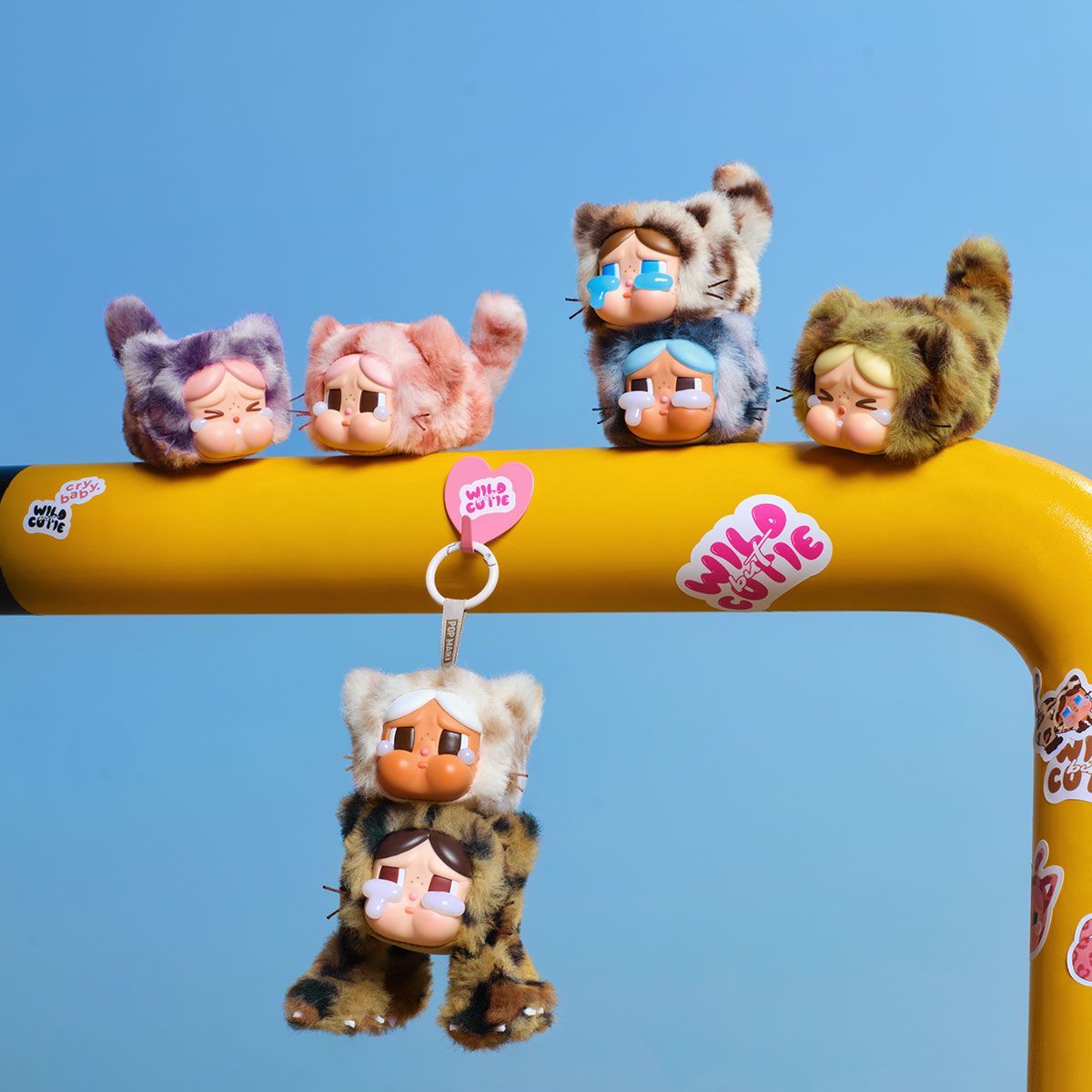 CRYBABY Wild but Cutie Series - Plush Pendant Blind Box