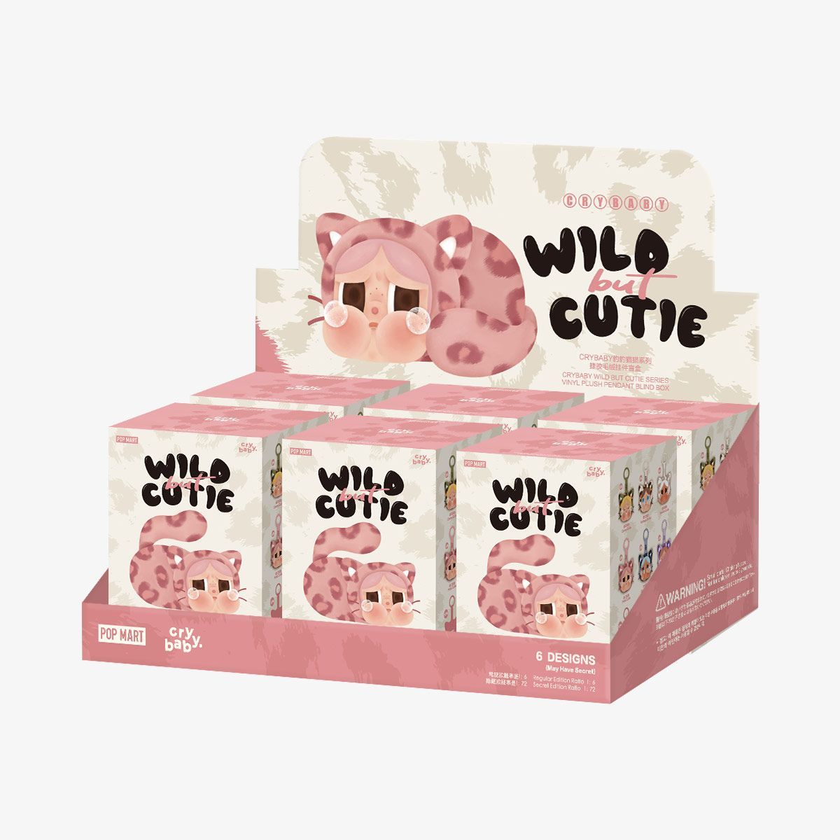CRYBABY Wild but Cutie Series - Plush Pendant Blind Box