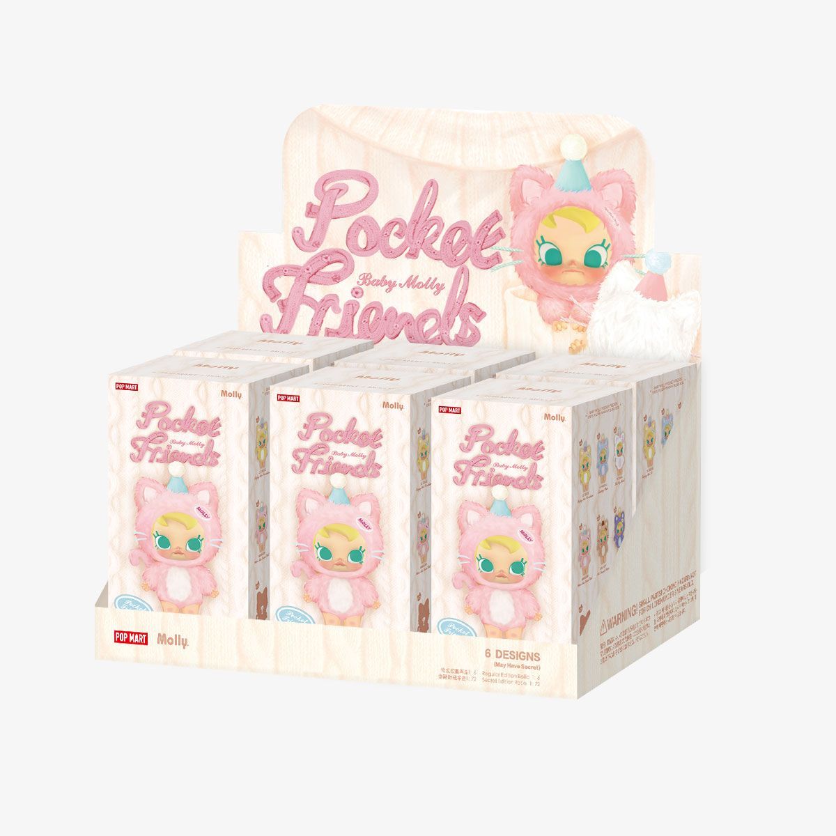 Baby Molly:  Pocket Friends Series - Plush Pendant Blind Box