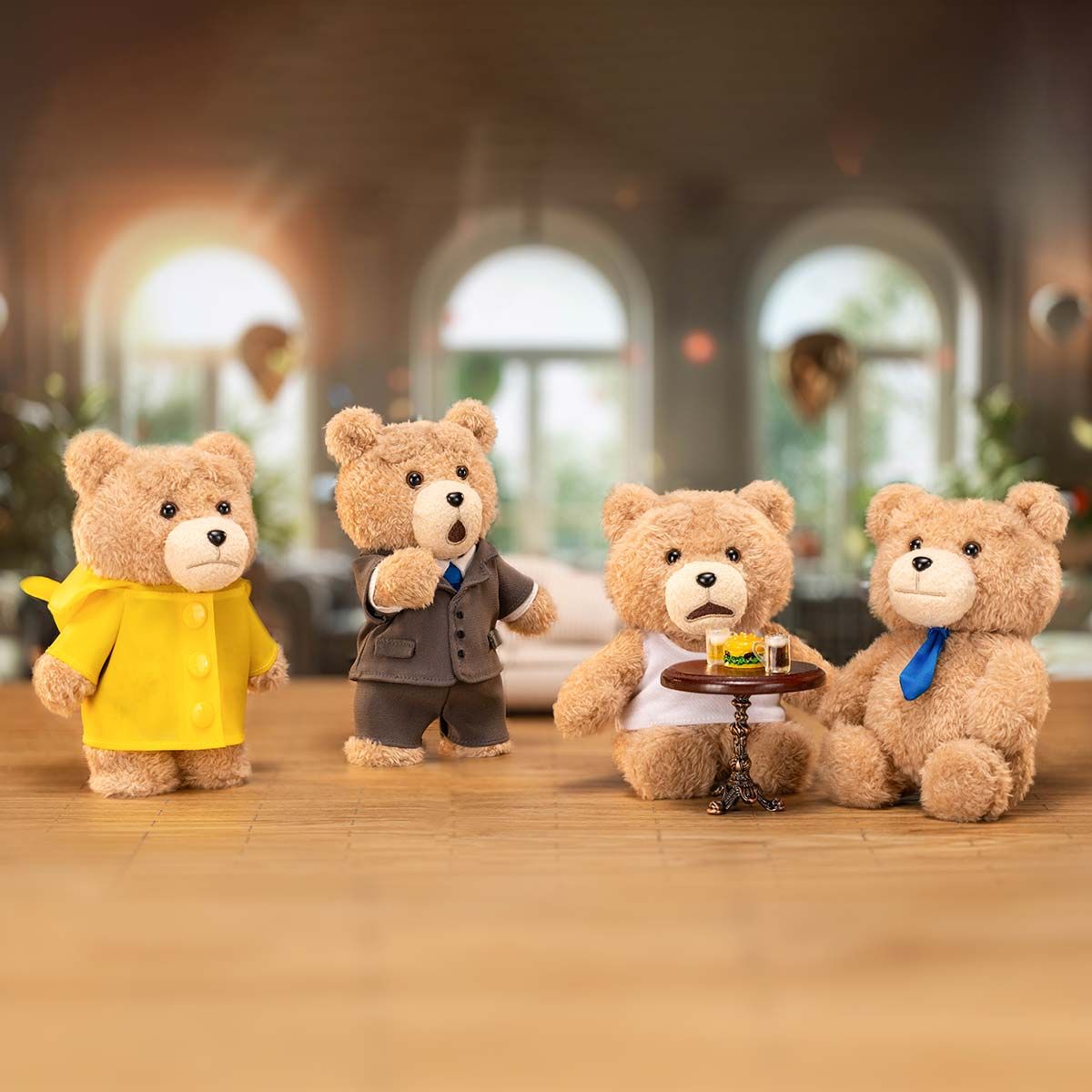 Ted2 Teddy Bear Action Series - Plush Pendant Blind Box