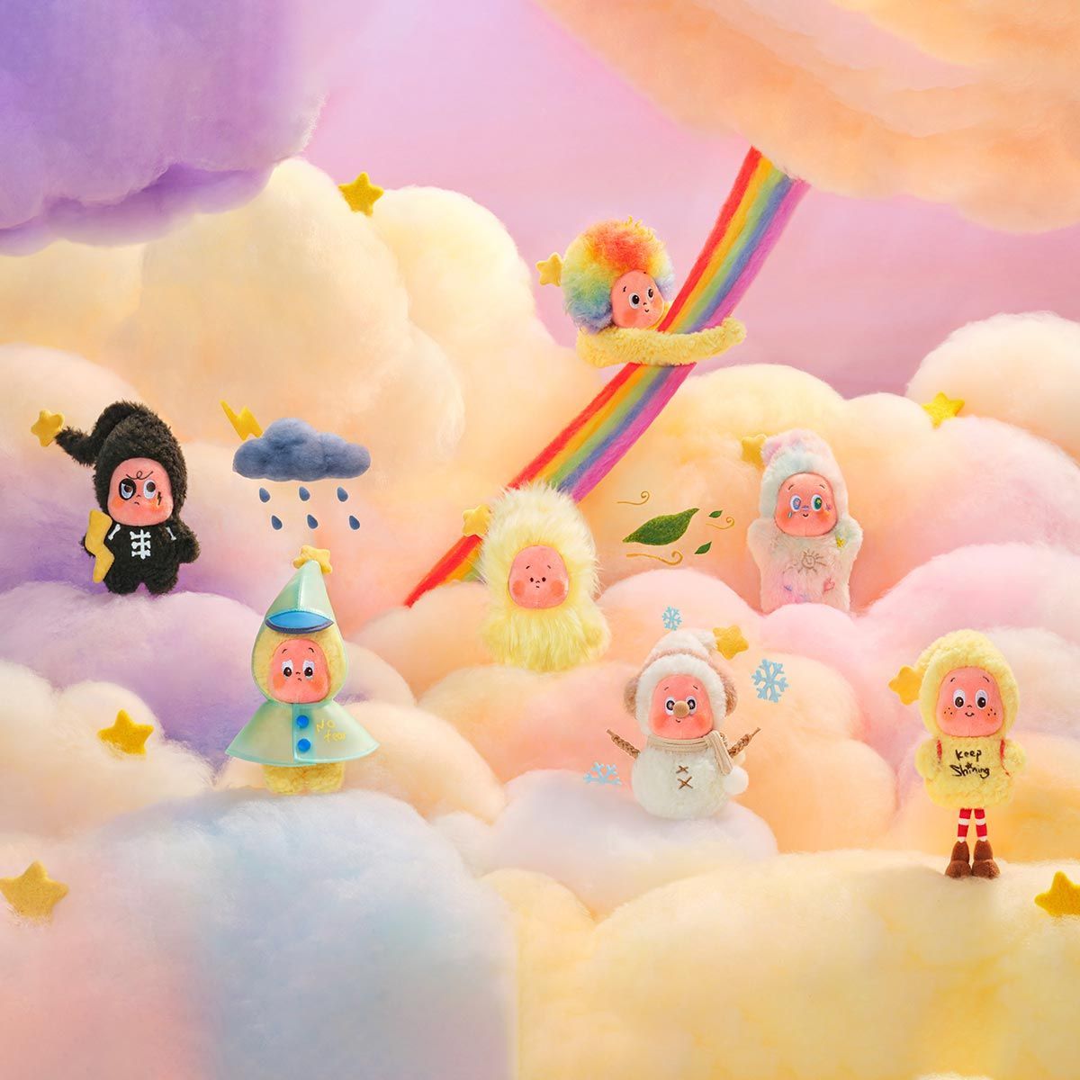 Twinkle Twinkle: Sweet Dreams Forecast Series - Plush Pendant Blind Box
