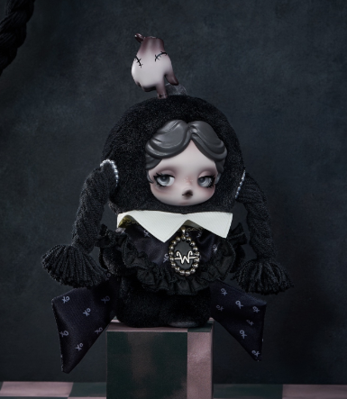 Skullpanda  × Wednesday Plush Pendant Series Preorder