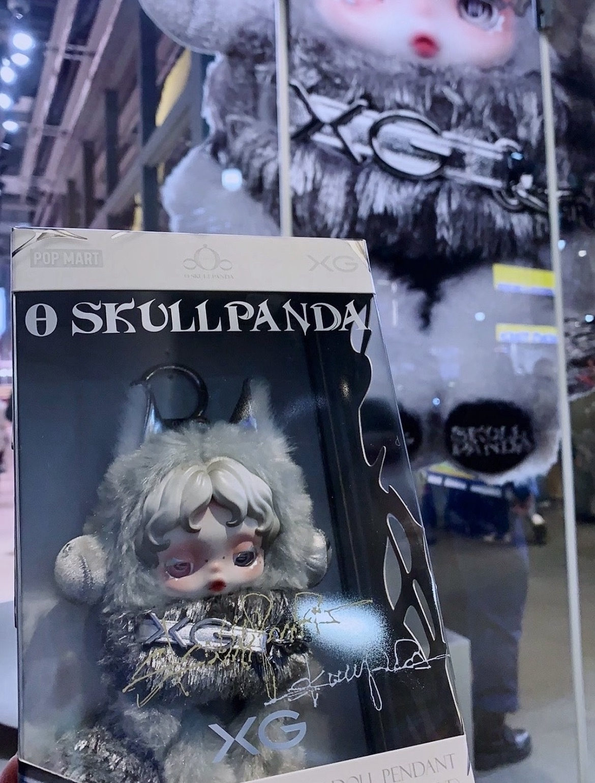 Skullpand x XG Alphaz JAPAN EXCLUSIVE Plush Pendant