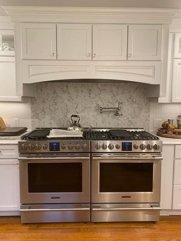 New gas stove