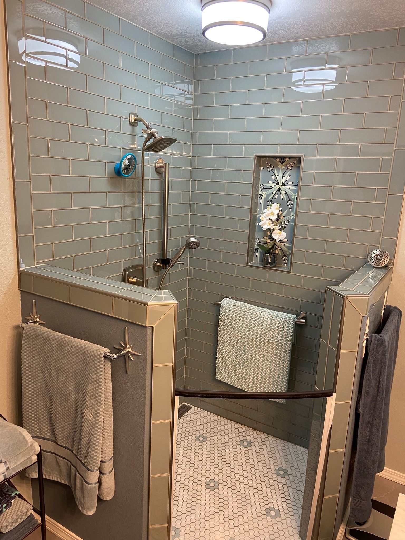 walk in shower
