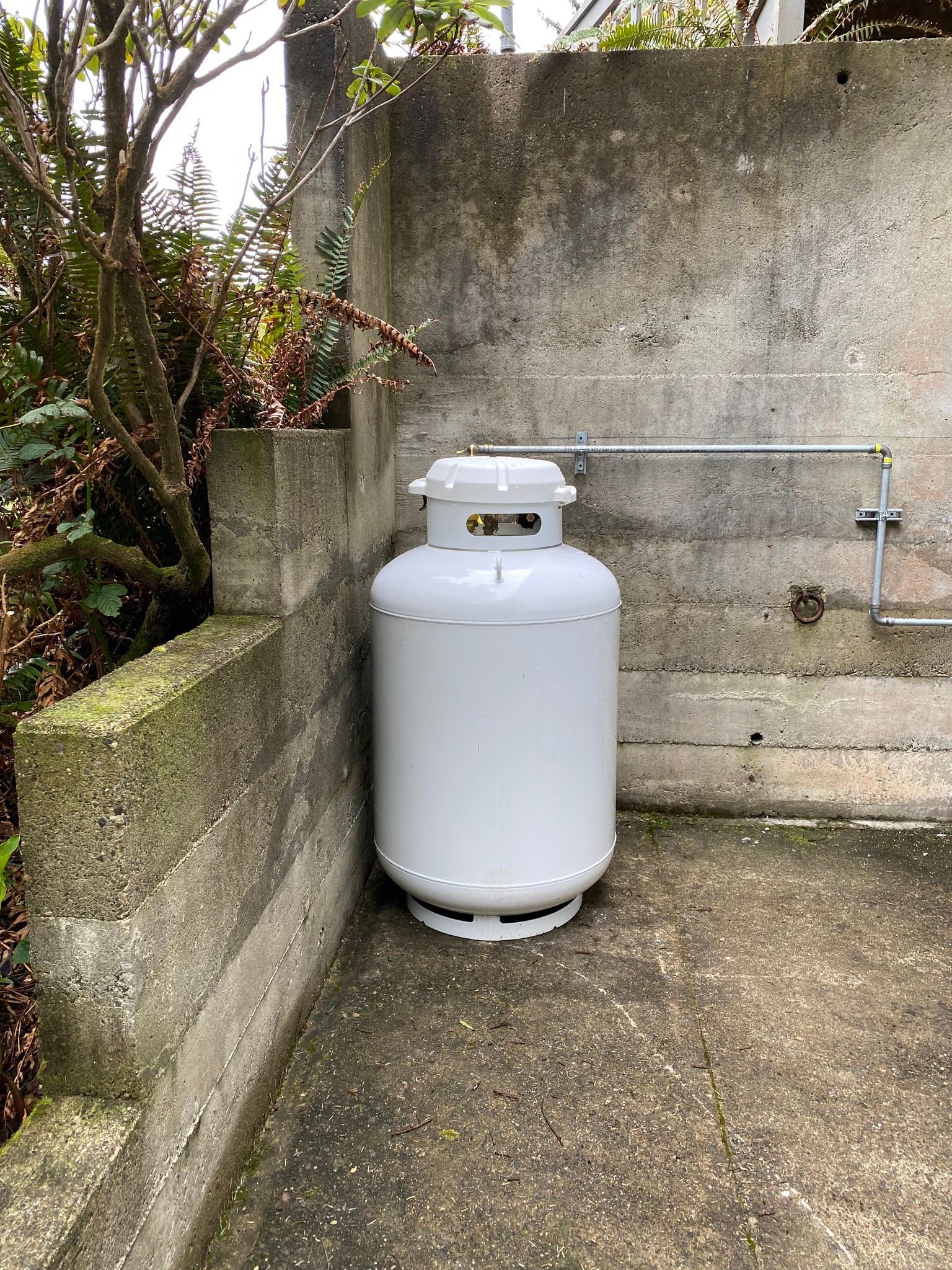 Natural Gas line install