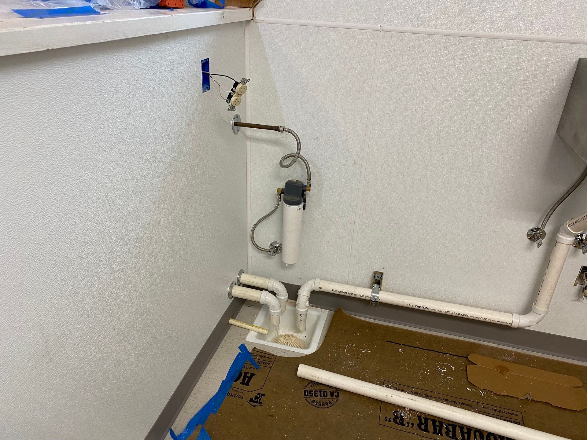 plumbing lines