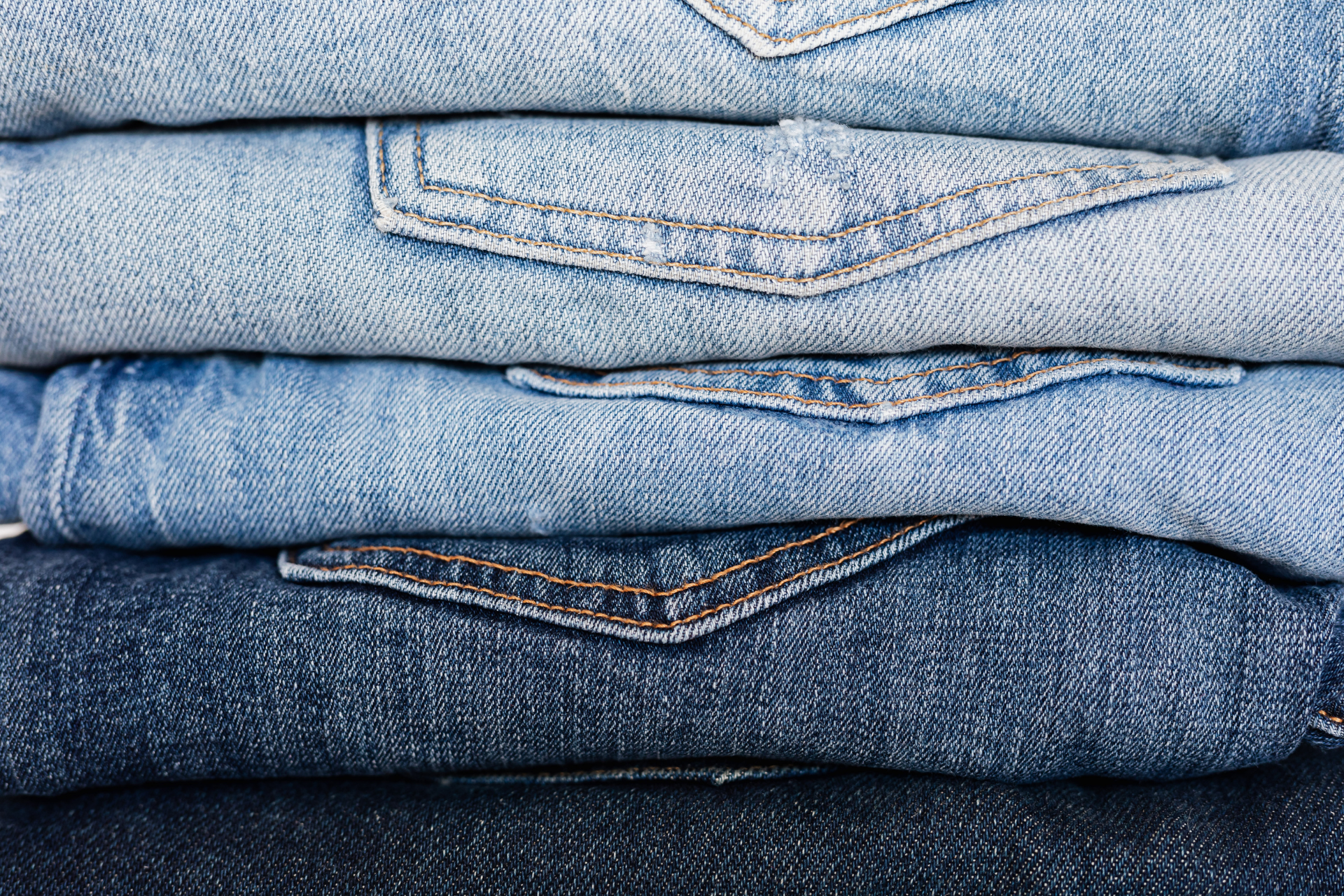 Denim stacked