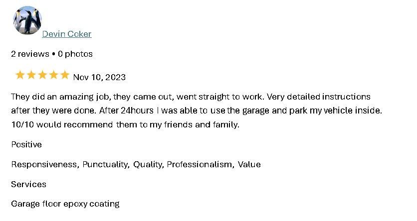 Customer review screenshot with 5 stars and text praising detailed instructions and easy setup.