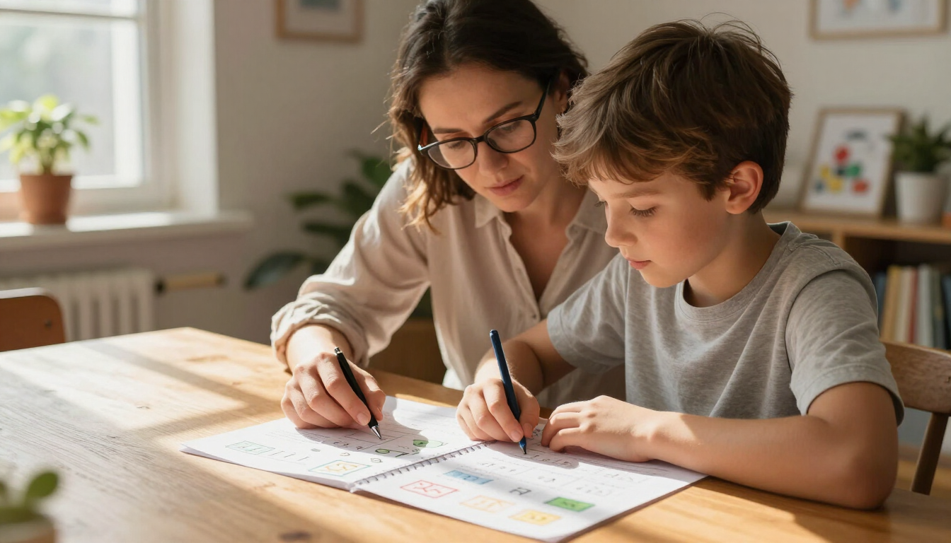 Math anxiety tutoring helps a child build confidence