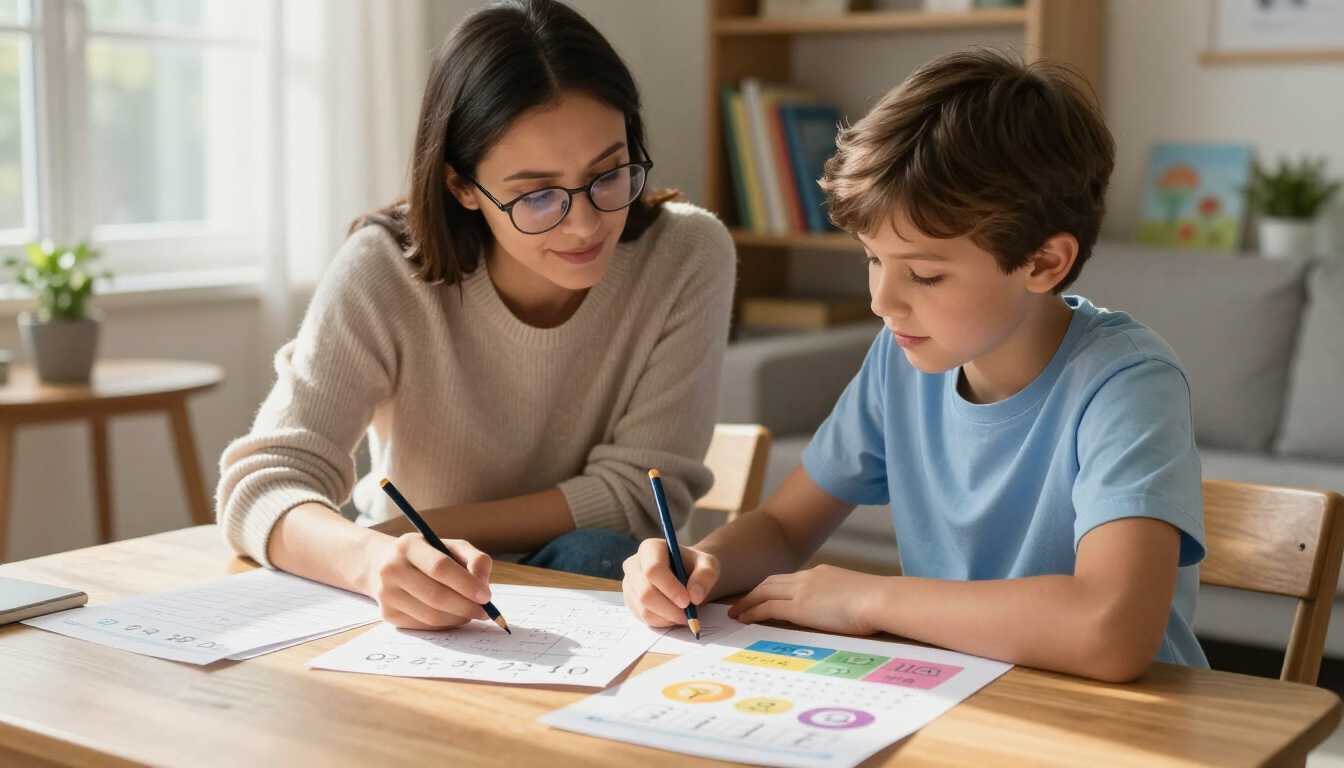 Math anxiety tutoring helps a child build confidence