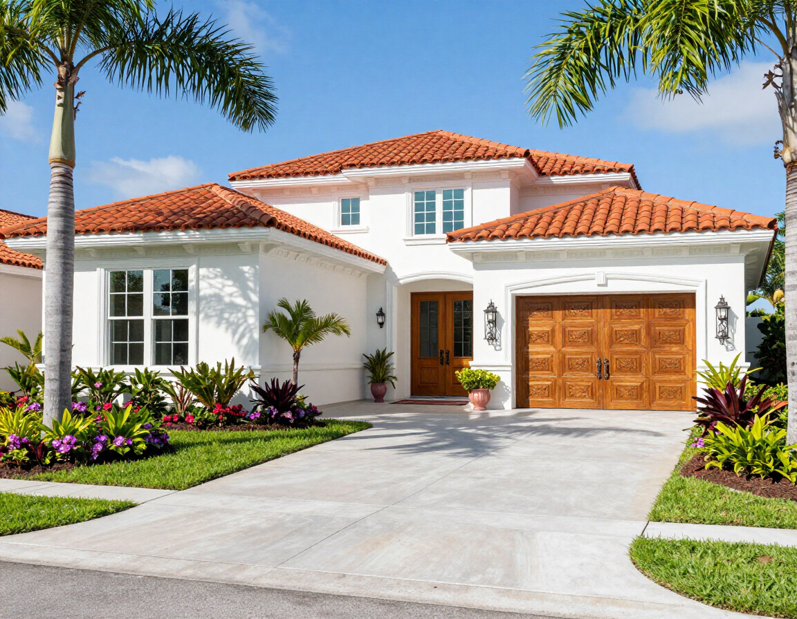 Echelon Collection premium single-family home exterior in Gatherpoint, Ave Maria FL