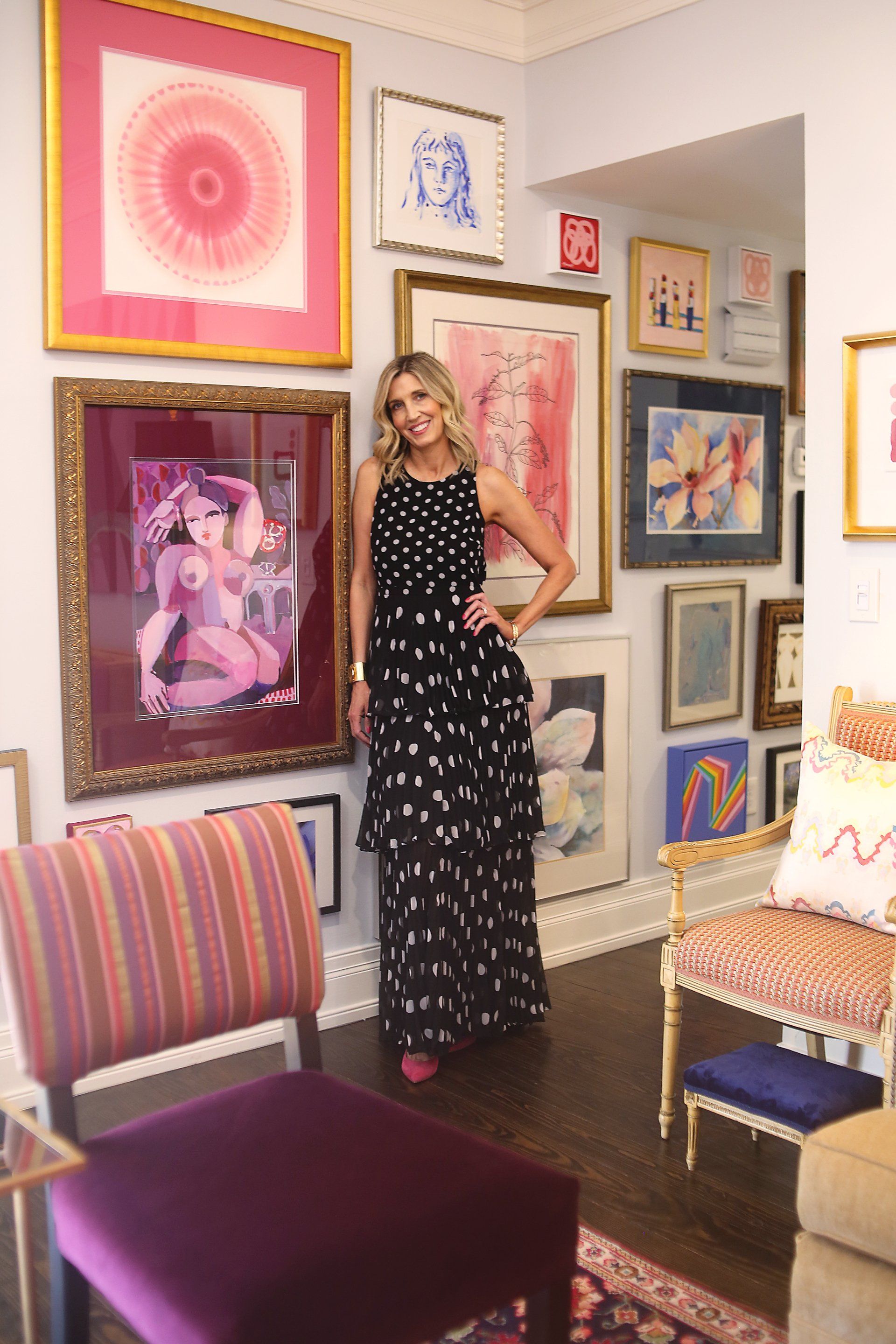 Andrea Brooks, Gallery wall