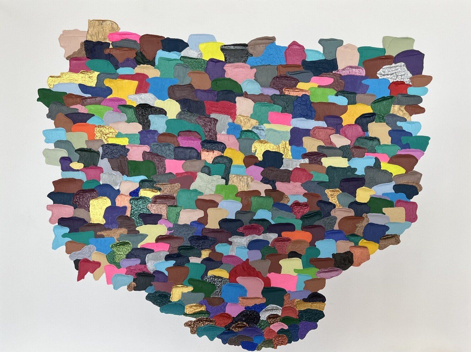 Dreamland II, 2022 Mixed media on canvas 30 x 40 in. $3,600.00