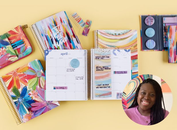 EttaVee's partnership with Erin Condren