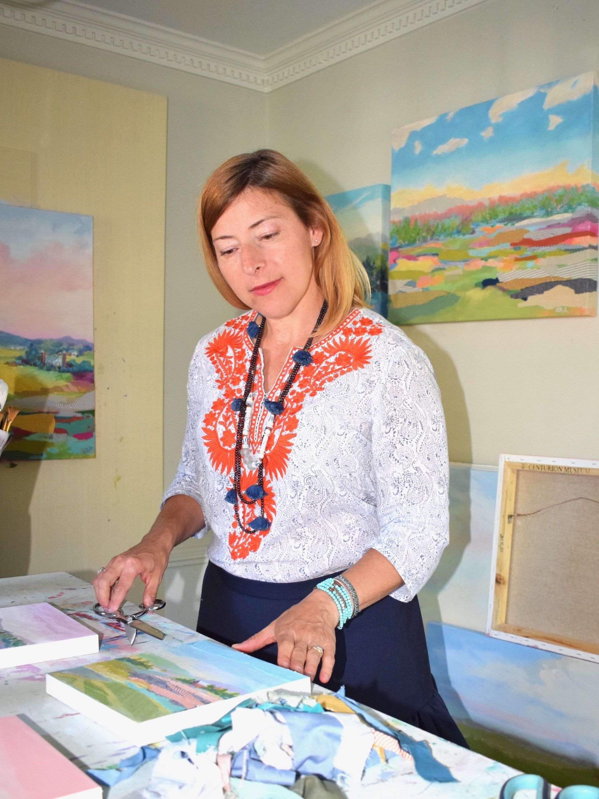 Karin Olah with Assorted Works 
