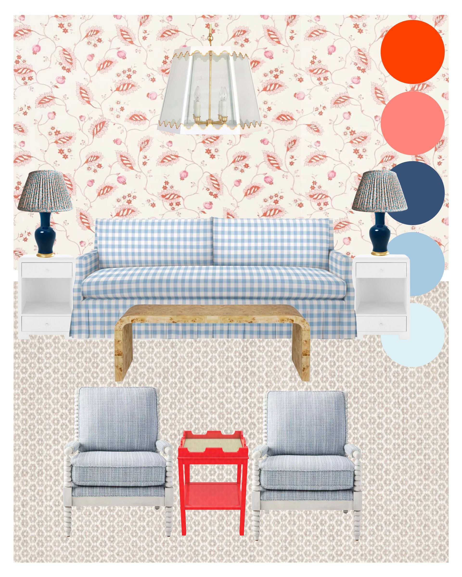 living room scheme