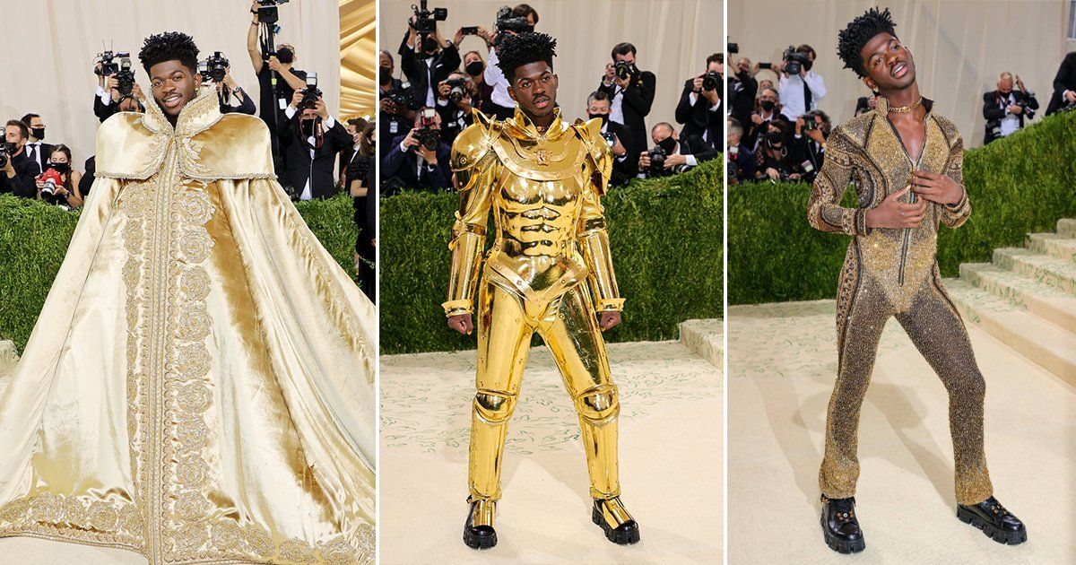Lil Nas X at the Met Gala 2021