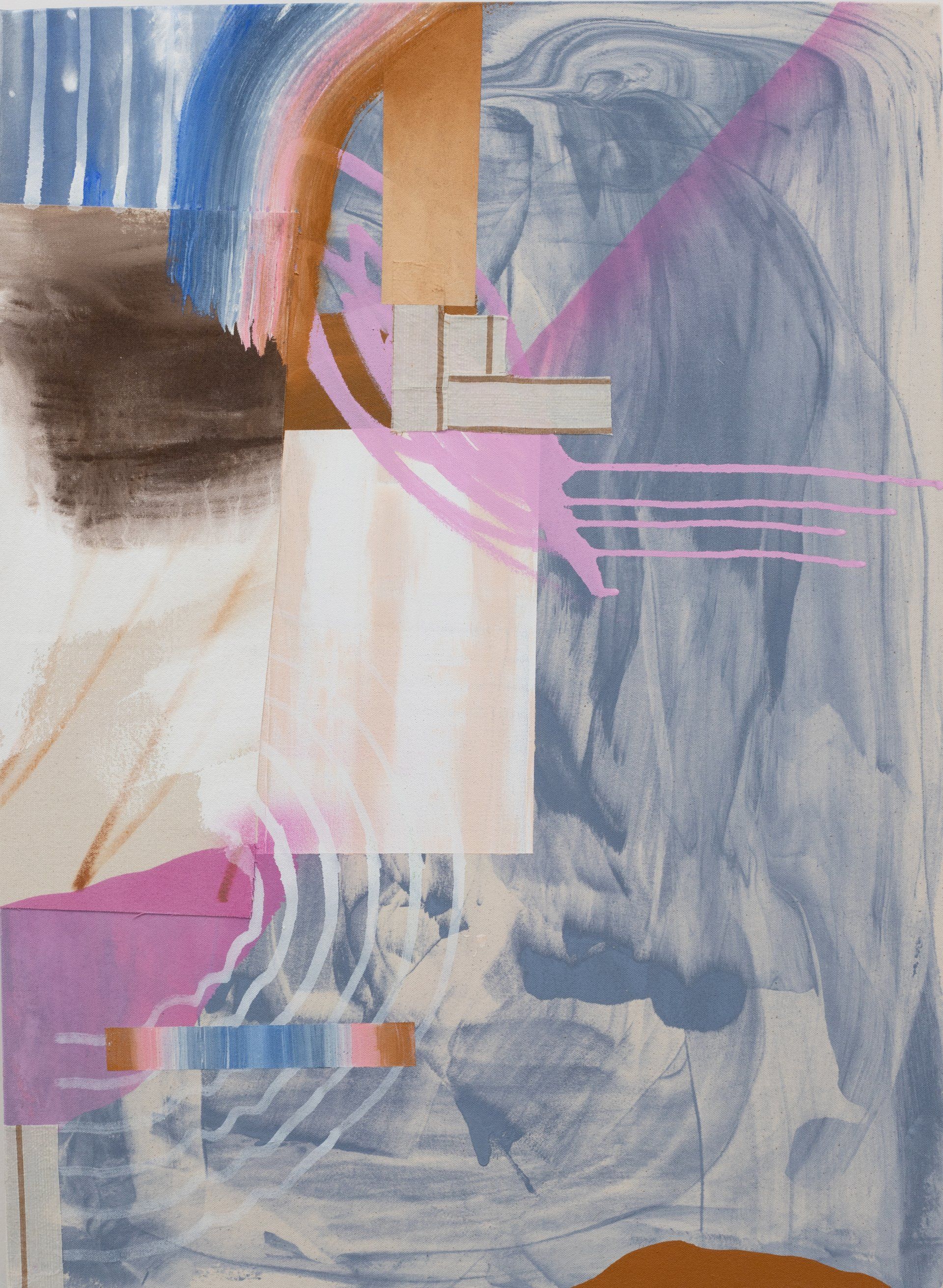 Rebecca Stern, Once Over, Mixed media, 30 x 22 in, $1150 ($115/mo)