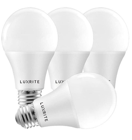 Luxrite A19 LED Light Bulbs 