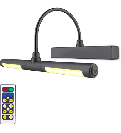 LUXSWAY Wireless Picture Light Battery Operated Gallery Light