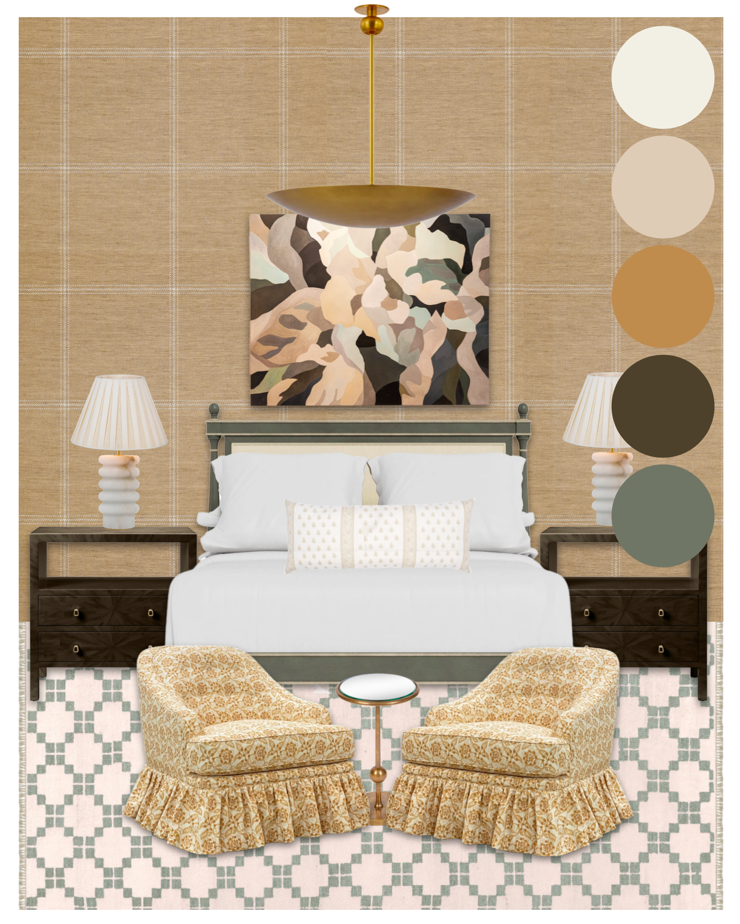 bedroom interior design scheme