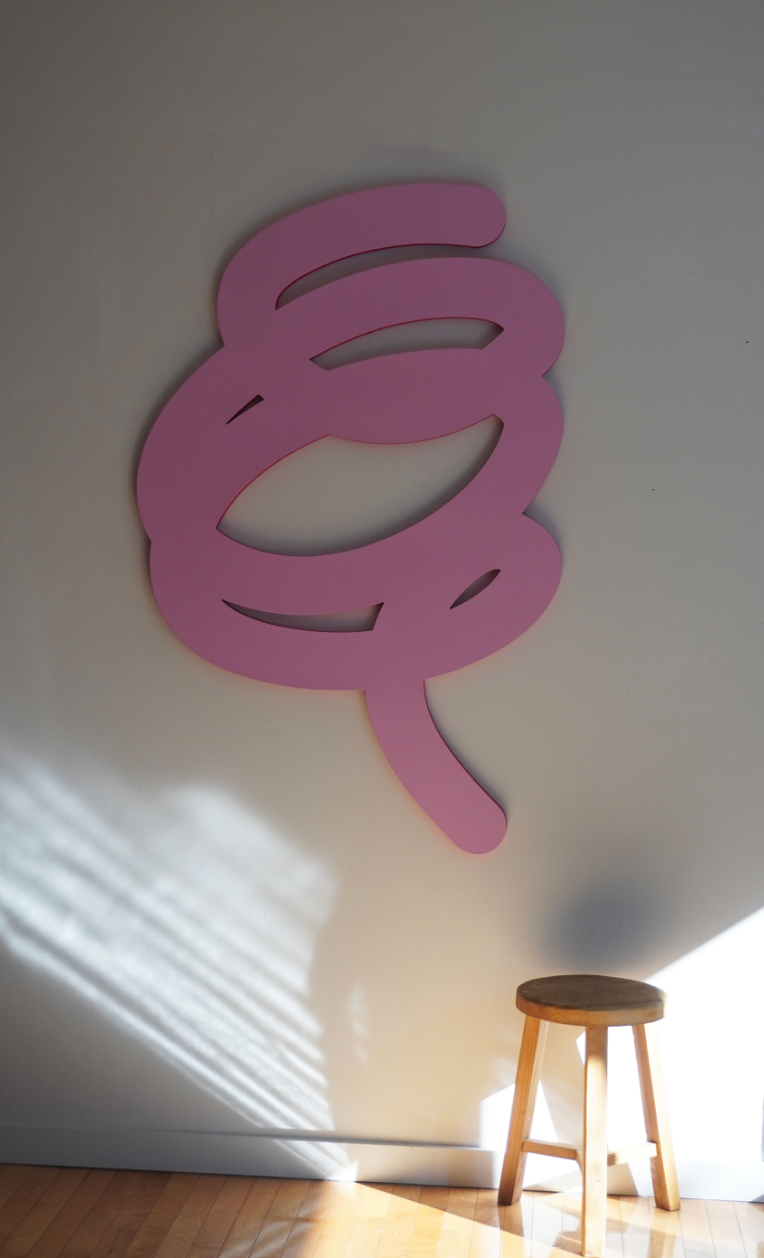 Nate Nettleton wood squiggle design