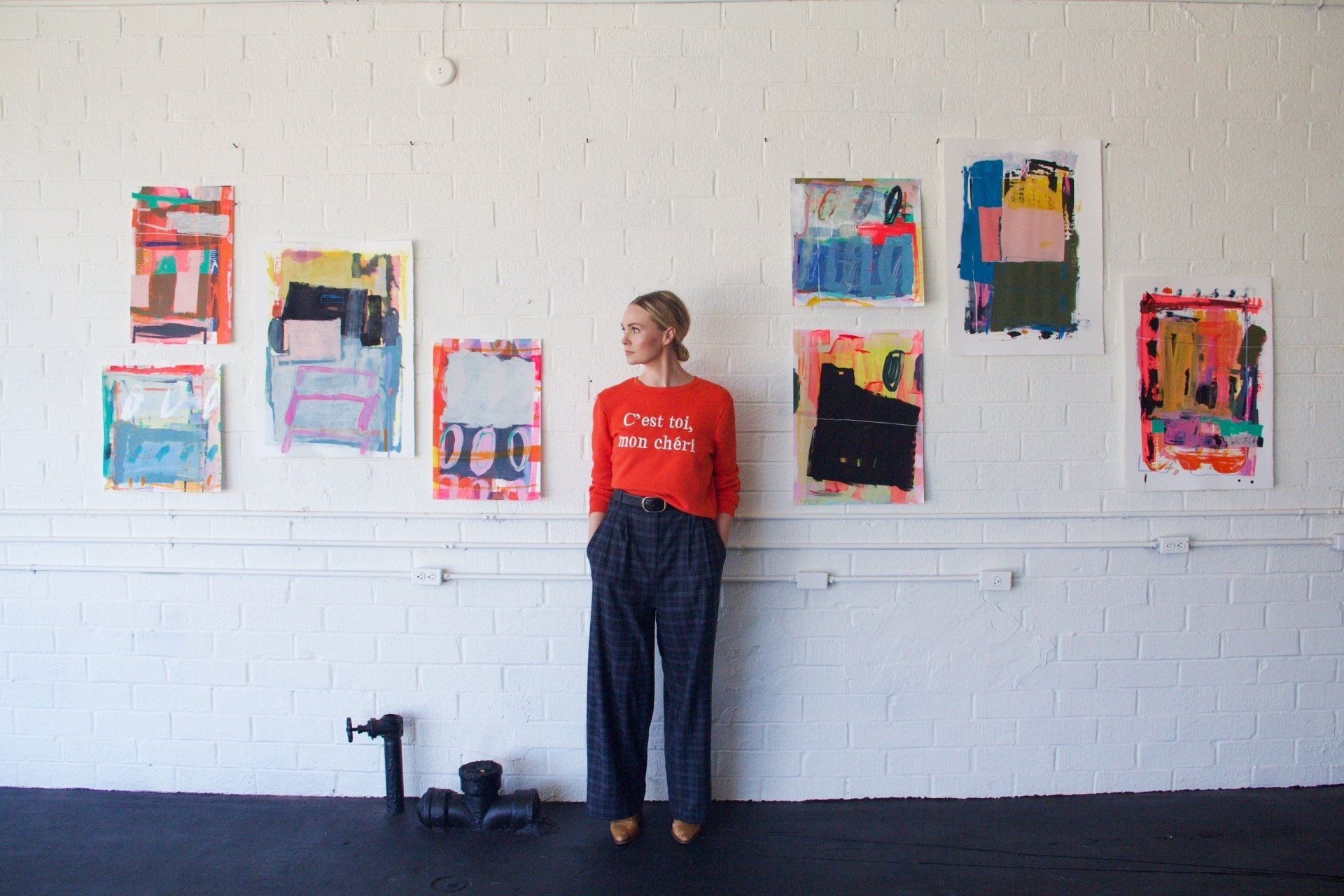 Allison James with Assorted Works