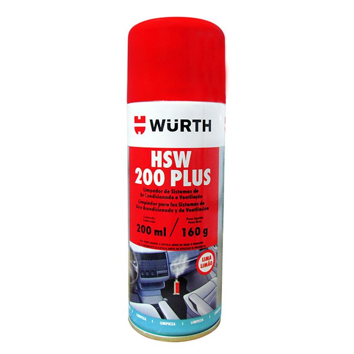 LIMPIADOR DE AIRE ACONDICIONADO HSW 200 PLUS GRANADA 200 ML LIMA-LIMÓN