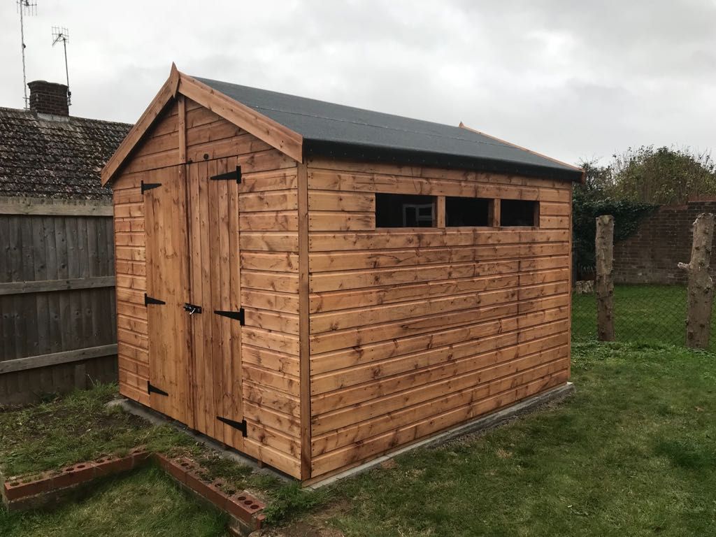10x8 Apex Shed