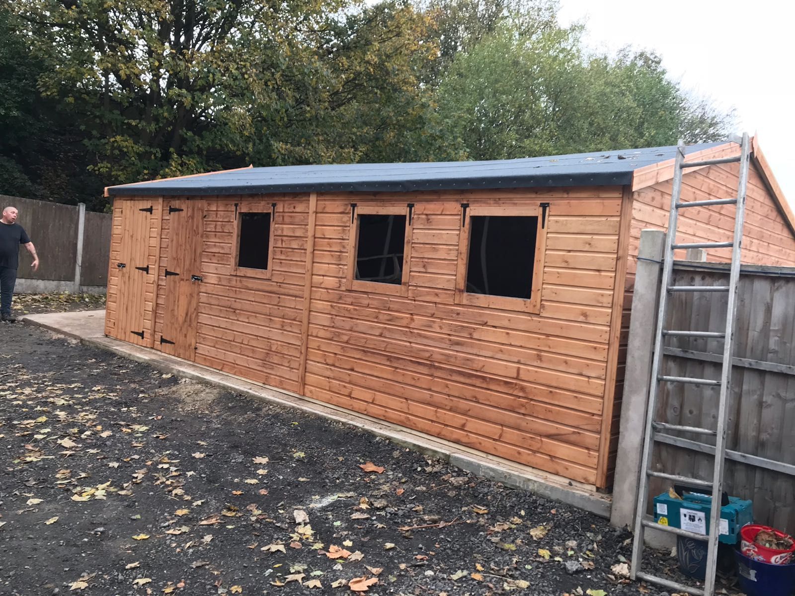 30x10ft Apex Shed