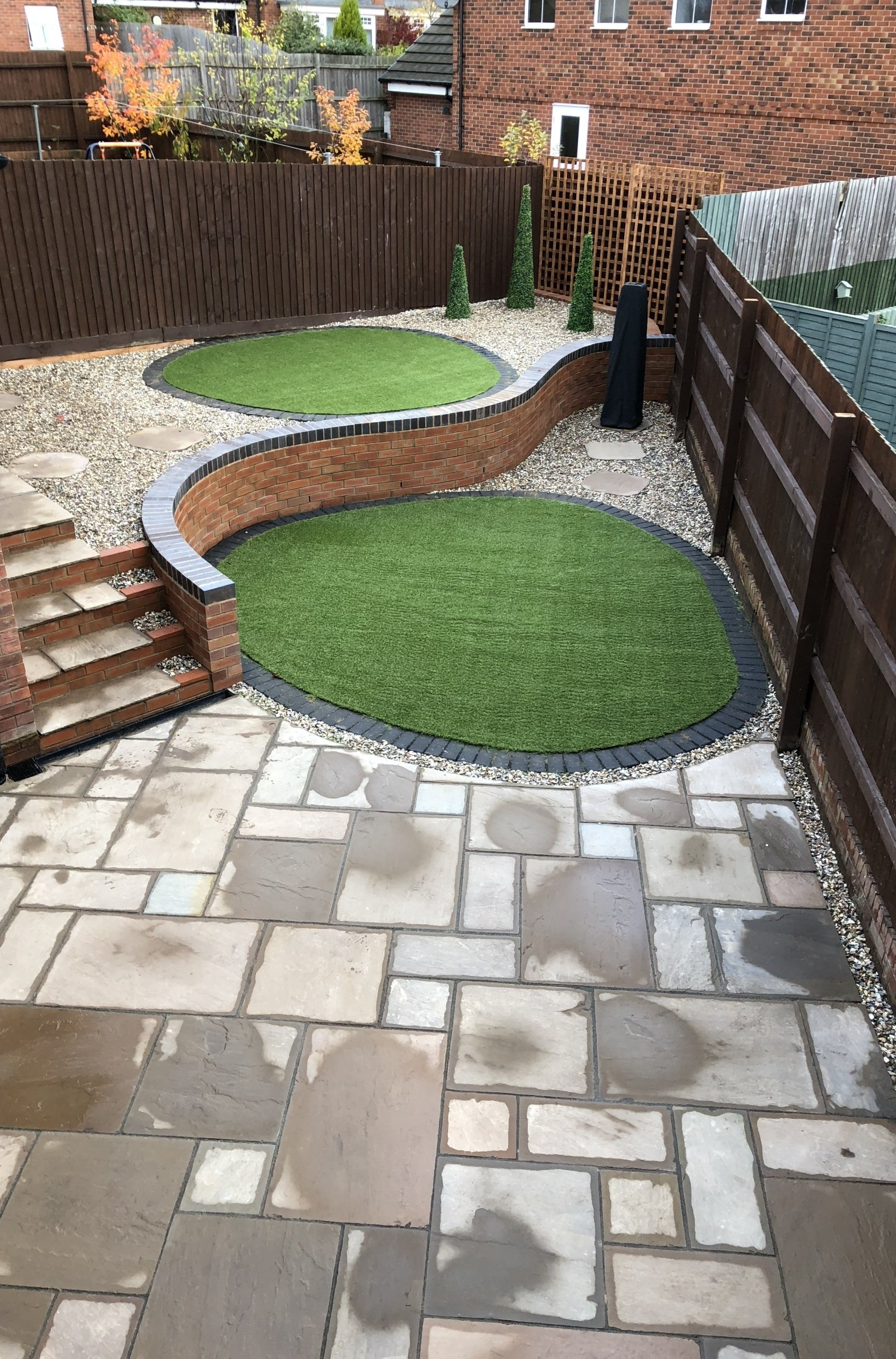 Complete landscaped garden