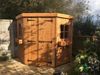 Pentagon Corner Summerhouse