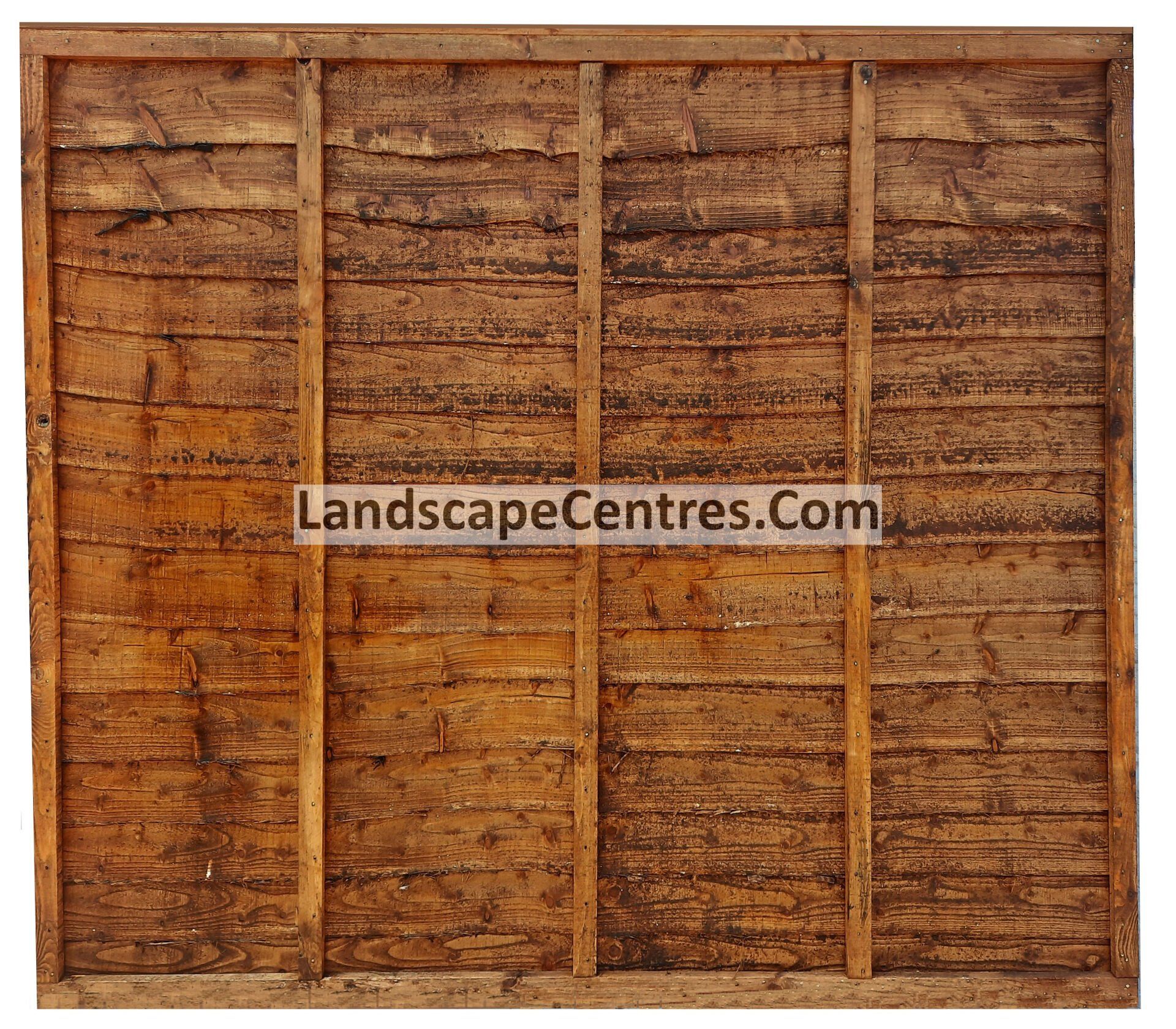 Lap Fence Panel Manufactured By The Landscape Centre