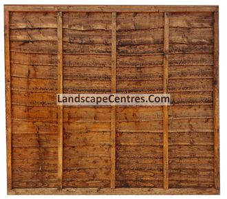 Lap Fence Panel Manufactured By The Landscape Centre