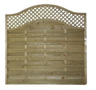 Sussex Wave Lattice Top Euro Panel