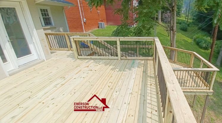Deck & Patio Construction | Emerson Construction, Morgantown West ...