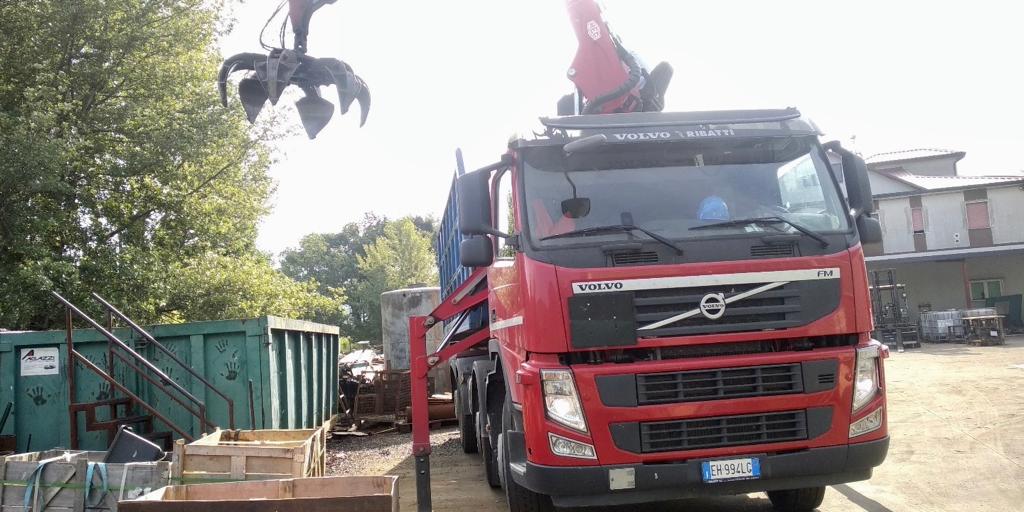 Macchinario per lavorazione rottami