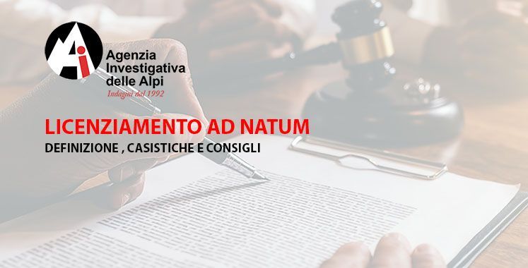 Agenzia Investigativa  delle Alpi specializzata indagini per giusta causa