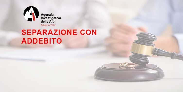 Separazione con addebito per infedeltà e tradimento