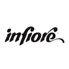 Logo Infioré in testo corsivo nero su sfondo bianco.