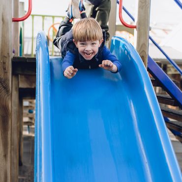 Child playing at Blenheim Early Childhood Centre in Blenheim NZ