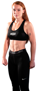 book this fighter at international fight management Nina van Dalum