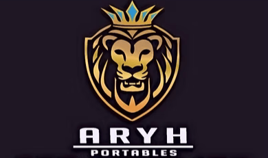 Logo of Aryh Portables.