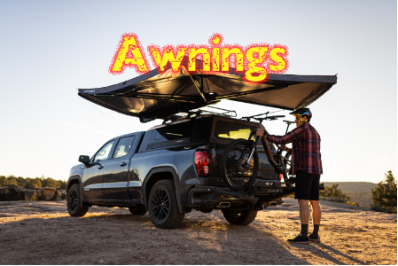 4x4 awning setup for camping and overlanding adventures